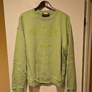 Moschino Green Men's Sweatshirt